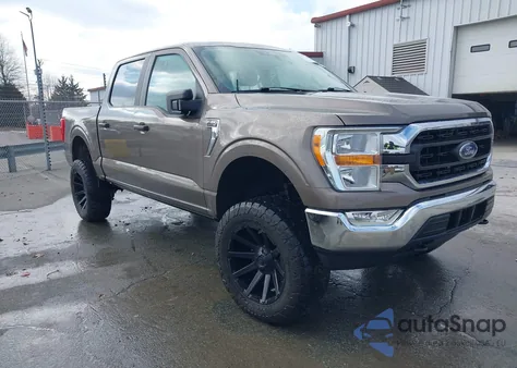 2022 Ford F-150 Xlt from USA, damaged, VIN 1FTFW1E85NFB47836